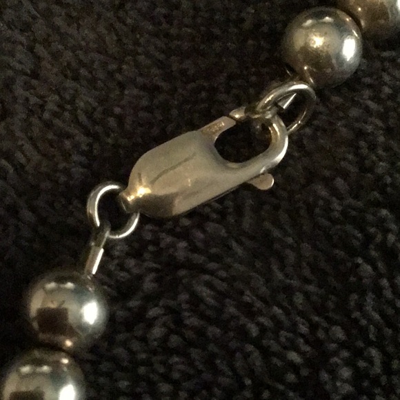 BEAUTIFUL STERLING SILVER NECKLACE - Picture 4 of 6